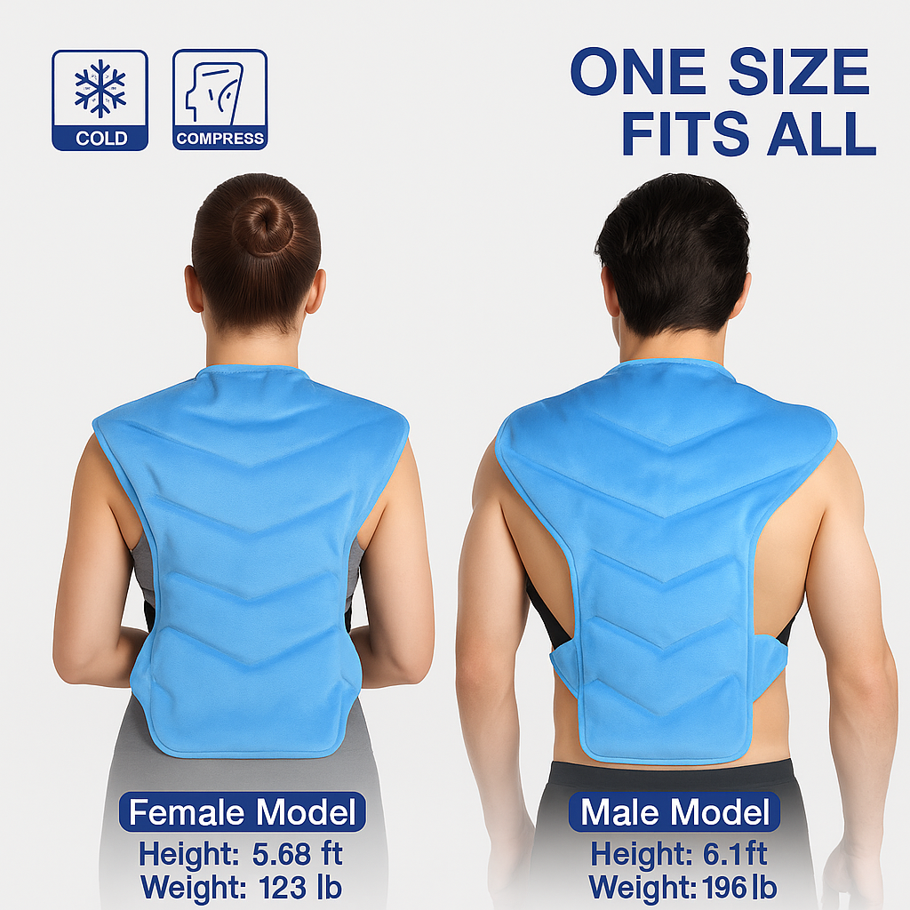 RelivaPack™ - Wearable Ice Compression for Back Pain Relief