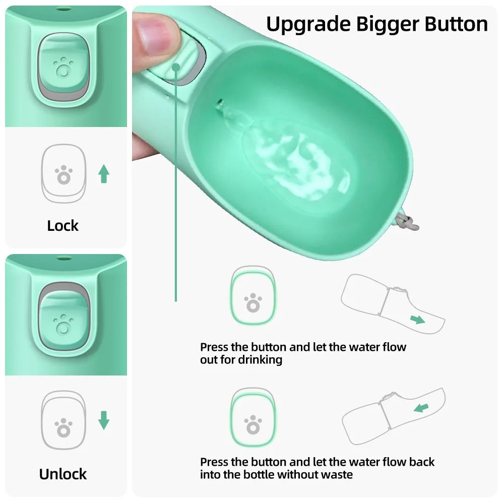 PUPPYE™ GoFlow Bottle – Peace of Mind On The Go (350ml)